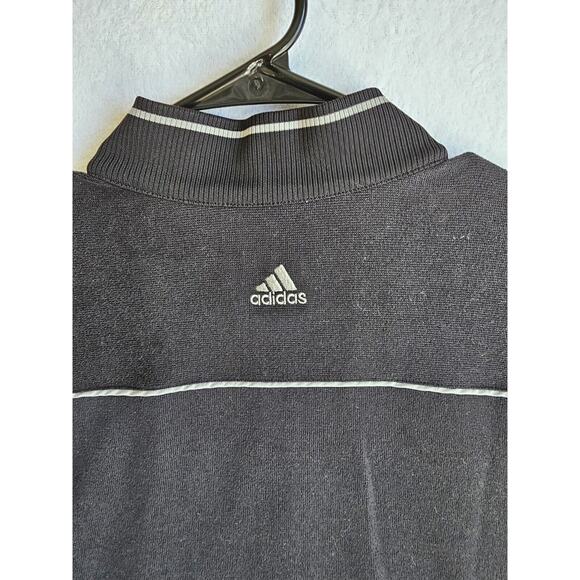 Mens Adidas Black Full Zip Jacket Size Xl With Fiddlers Elbow Embroidery - Picture 13 of 16
